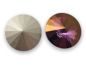 14 mm. 001-LISH Crystal Lilac Shadow 1122 Swarovski Rivoli-4331
