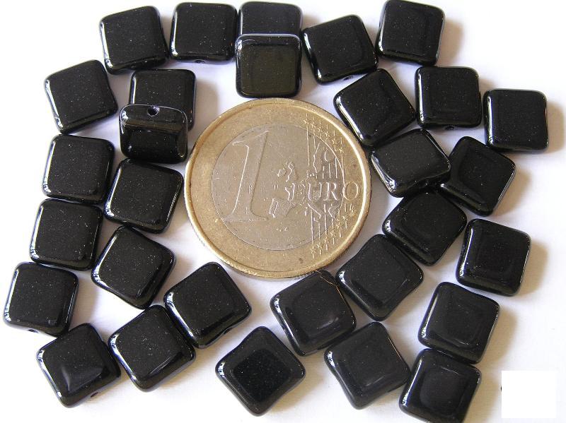 0010037 Zwart vierkant 30 Pc.-0 0010037 Zwart vierkant 30 Pc.-0