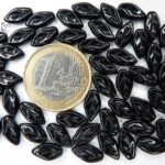 0010052 Zwart blaadje 11 x 6 x 3-0