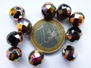 0010476 Zwart facet met Vitex 10mm.-0