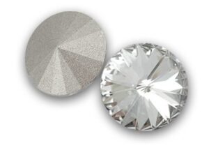 14 mm. 001 Crystal Foiled 1122 Swarovski Rivoli-3862