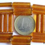 0030057 Bruine langwerpige staaf. 20 Pc.-0