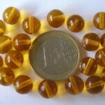 0030029 Topaz round 8 mm 20 Pc.-0