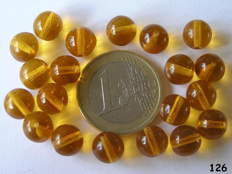 0030029 Topaz round 8 mm 20 Pc.-0