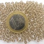 0030037 Licht smoked topaz rond 3 mm.-0