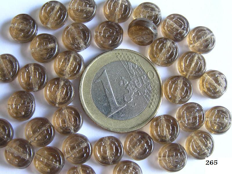 0030047 Bruin rond bewerkt schijfje-0 0030047 Bruin rond bewerkt schijfje-0