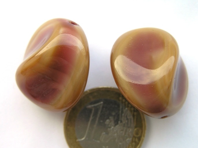 0030121 Lichtbruin met roze/rood gemeleerd-14972