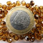 0030206 Crystal Picasso facet, 4 mm.-0