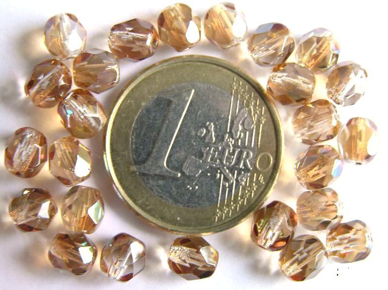 0030244 Crystal Celsian Facet 6 mm.-0 0030244 Crystal Celsian Facet 6 mm.-0