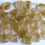 0040001 Beige/lichtbruin met transparant hartje-0