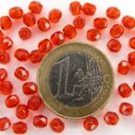 0050205 Light Siam Ruby (rood) facet geslepen, firepolished 4 mm.-0