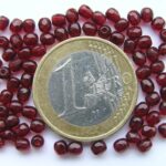 0050210 Garnet facet 3 mm.-0