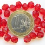 0050216 Siam (rood) facet 6 mm.-0