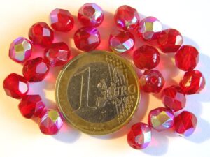 0050222 Siam (Rood) facet met AB 7 mm.-0