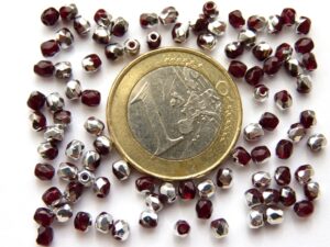 0050235 Garnet Half Labrador facet 3 mm. 65 St.-0