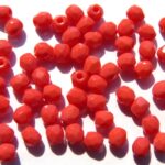 0050253 Koraal rood facet 3 mm.-0