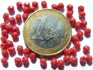 0050255 Luster Opaque Light Red 3 mm. 60 Pc.-1800