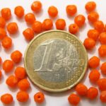 0060111 Bright Opaque Orange facet, 4 mm. 50 stuks-0