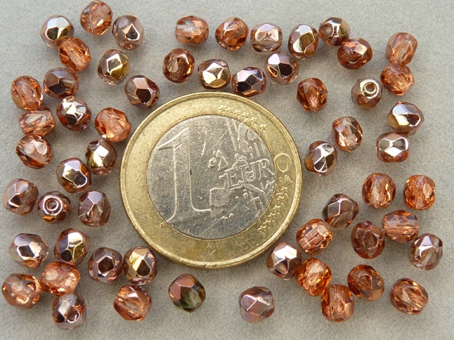 0070308 Crystal Capri Gold facet 3mm. 75 Pc.-0 0070308 Crystal Capri Gold facet 3mm. 75 Pc.-0