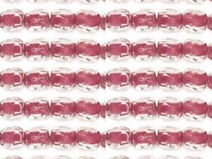 0070318 Fuchsia lined Crystal, facet 3 mm. 65 stuks-0
