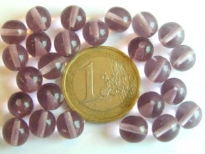 0080293 violet rond 8 mm.-0