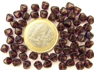 0080304 Deep Violet dubbele piramide-0