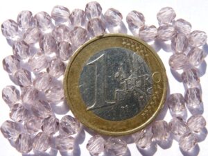 0080502 Light Amethyst facet 4 mm.-0