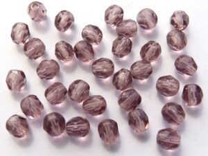 0080503 Light Amethyst facet 6 mm-0