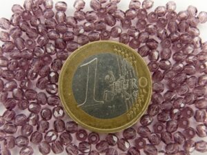 0080530 Med. Amethyst facet, 3 mm.-0