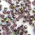 0080549 Medium Amethyst Vitral facet, 3 mm. 75 Pc.-0