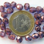 0080556 Paars , violet (Vega)Luster glans 6 mm.-0