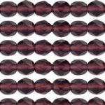 0080582 Dark amethyst facet 4 mm.-0