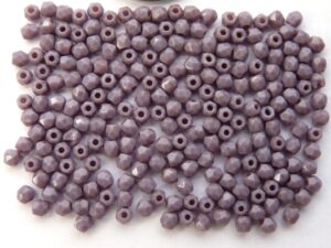 0080615 Opaque Purple facet 3 mm. 65 stuks-0