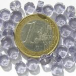 0080677 Tanzanite rondellen, rand facet 6 x 3 mm.-0