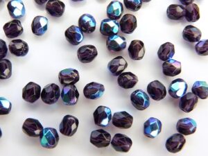 0080685 Tanzanite AB facet 4 mm. 50 Pc.-0