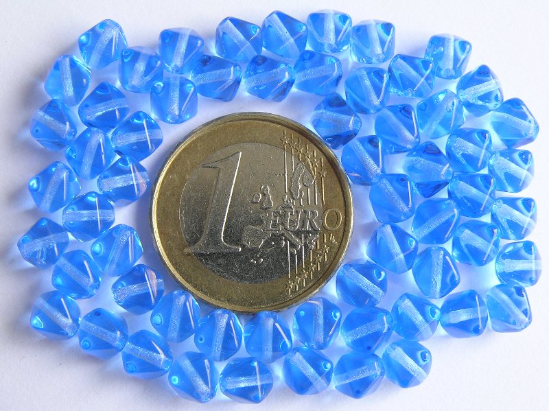 0090048 Blauwe dubbele piramide-0 0090048 Blauwe dubbele piramide-0