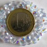 0090125 Light Sapphire facet met AB 4 mm.-0