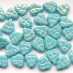 0090230 Opaque Blue Turquoise hematiet glans-0