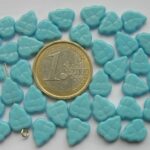 0090231 Opaque Blue Turquoise blaadje-0