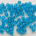 0090300 Dark Aqua facet 3 mm.-0