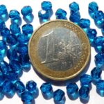 0090301 Capri Blue facet 4 mm.-0