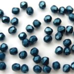 0090353 Pastel Petrol facet 4 mm. 50 Pc.-0