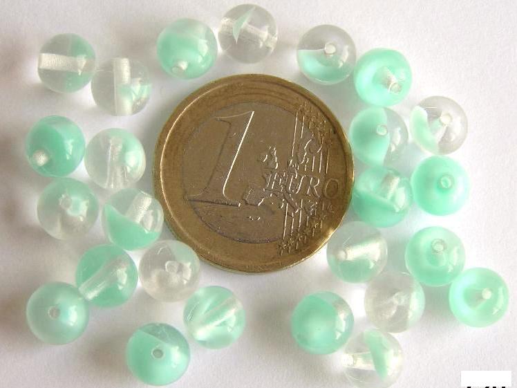 0100007 Aqua met transparant rond 7 mm.-0 0100007 Aqua met transparant rond 7 mm.-0