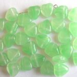 0100082 Groen met transparant hartje-0