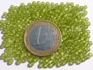 0100133 Licht olivine Groen rond 3 mm.-0