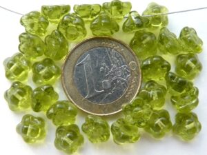 0100164 Groene Bloem. 30 stuks-0