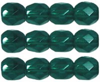 0100337 Alabaster Malachite Green facet 4 mm. 50 Pc.-3188