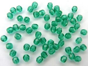 0100381 Emerald facet 3 mm.-0