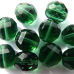 0100387 Turmaline Lamel facet 10 x 8 mm. 10 stuks-0
