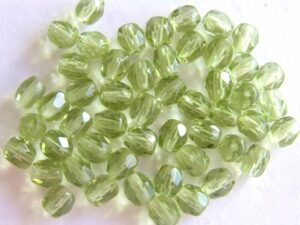 0100430 Groen facet 4 mm.-0
